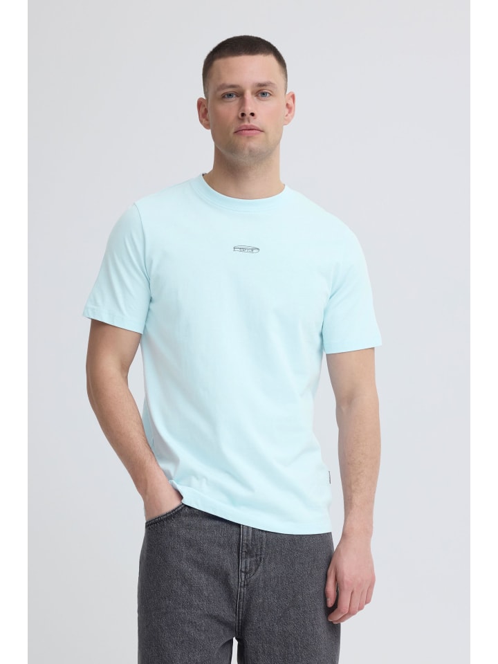 Rundhalsshirt BHKamil in Blau