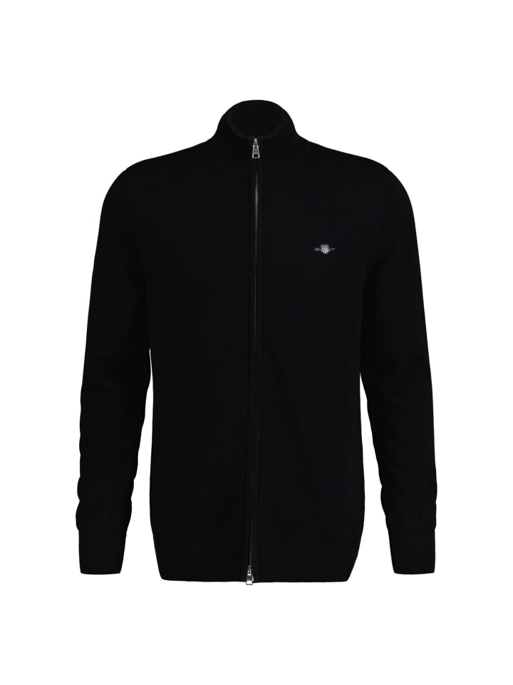 Strickjacke in Schwarz