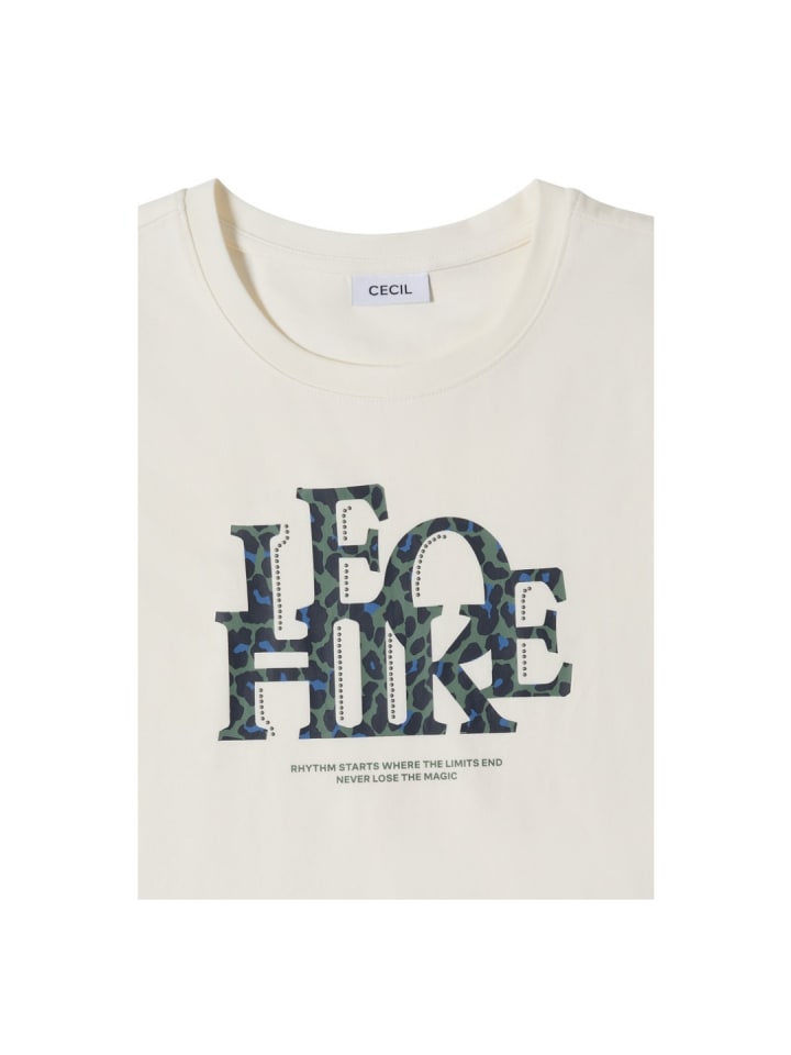 T-Shirt in vanilla white
