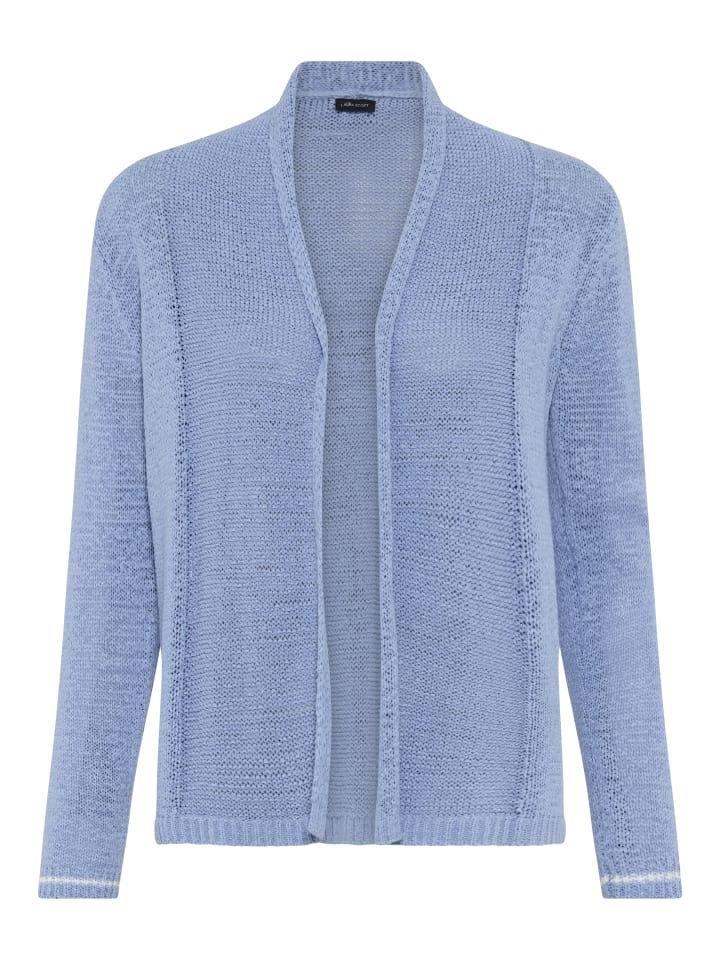 Strickjacke in hellblau