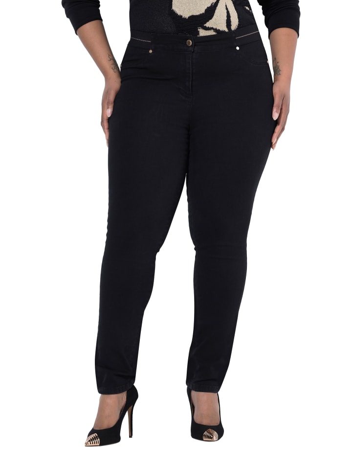 Jeggings in schwarz