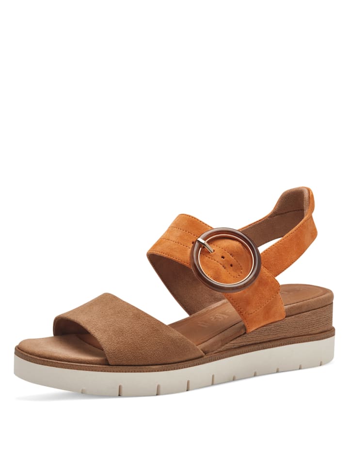 Sandalette in dunkelbraun