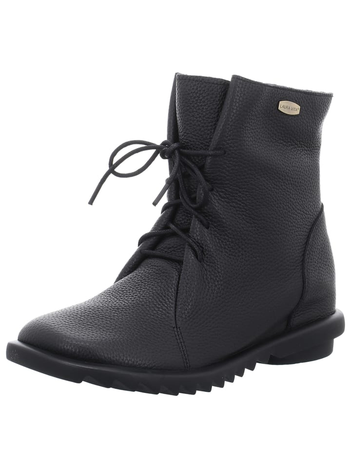 Stiefelette in schwarz