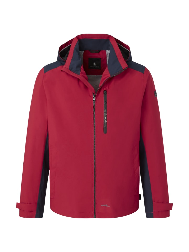 Funktionsjacke LEN in dk.red / navy