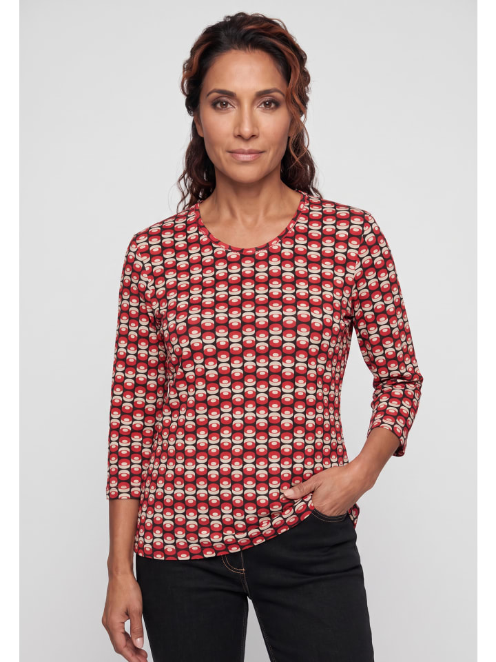 Shirt in Sienna Red