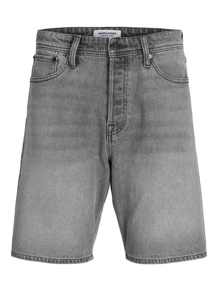 Jeans-Shorts in Grey Denim