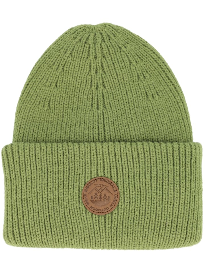 Strickmütze in grün