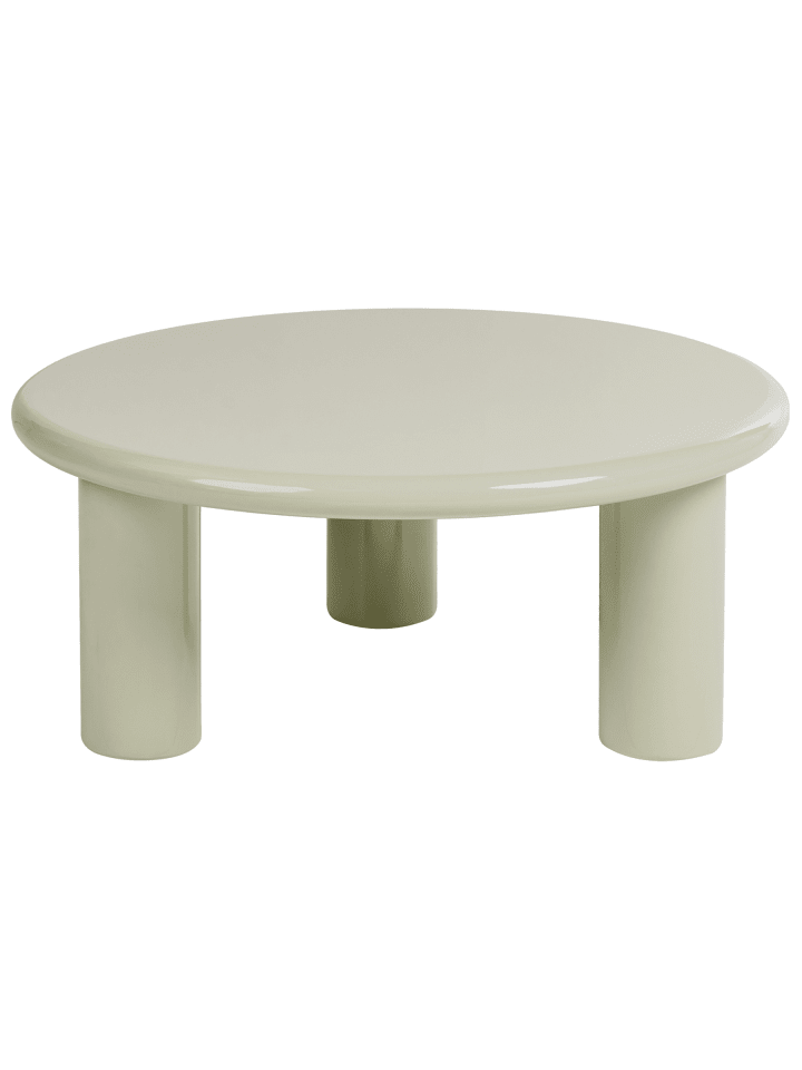 Couchtisch ITASCA in Grün - (W) 80 x (H) 35 x (L) 80 cm
