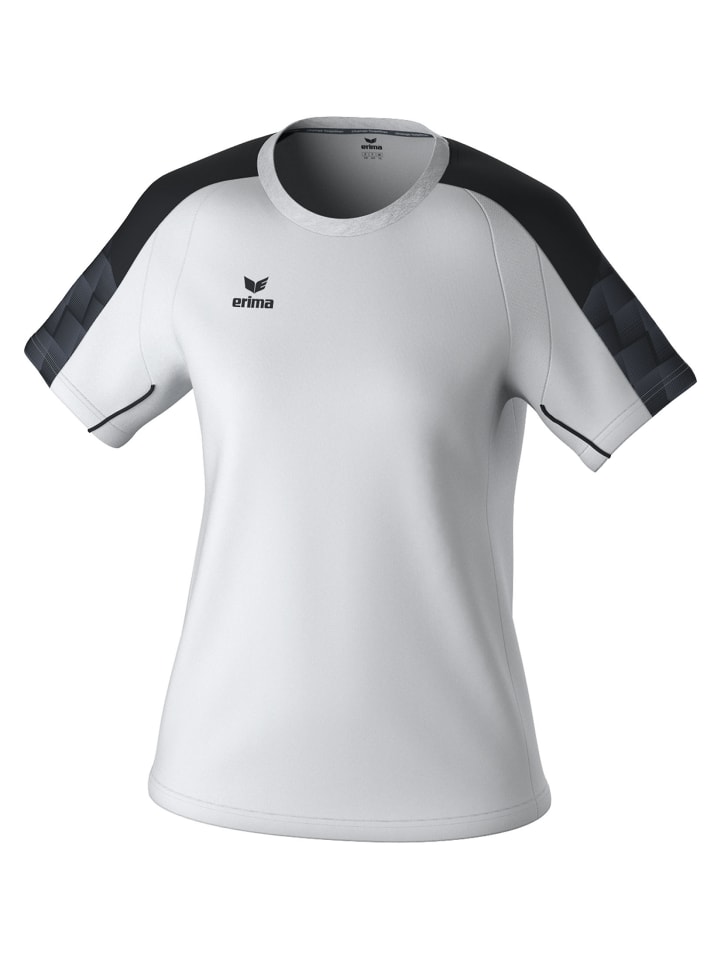Damen T-Shirt in weiss/schwarz