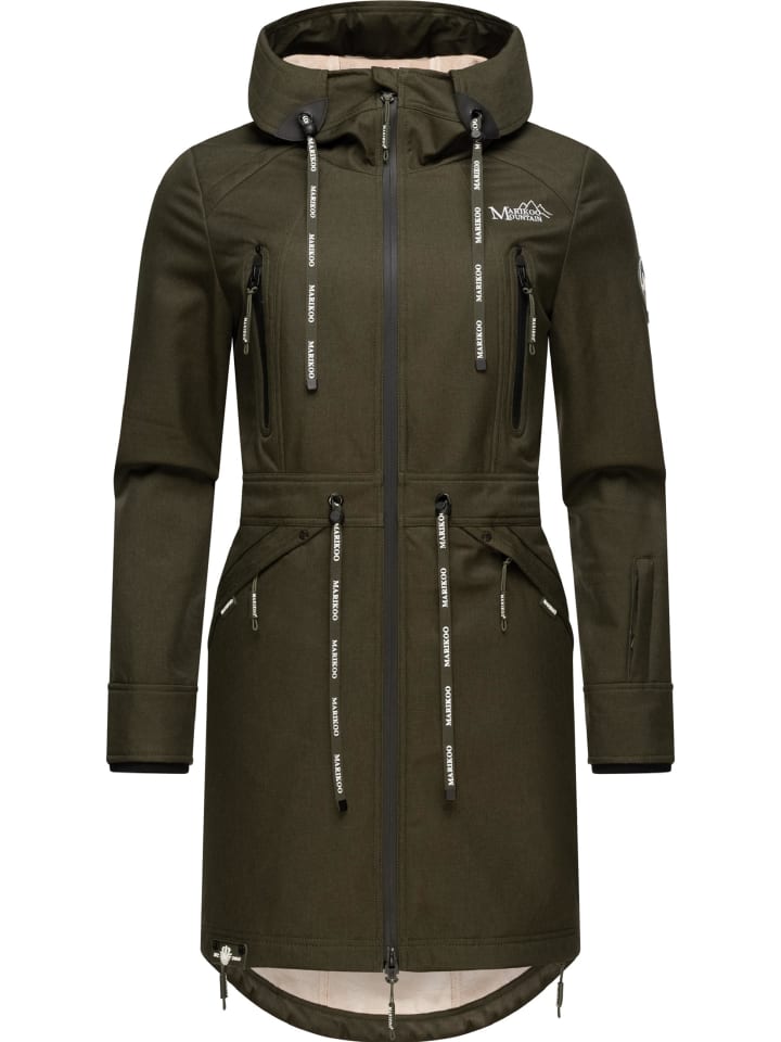 Funktionsmantel Racquellee in Olive