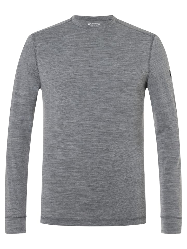 Merino Longsleeve M TUNDRA175 LS in grau