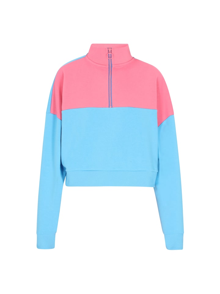 Women Sweatshirt in pink blue