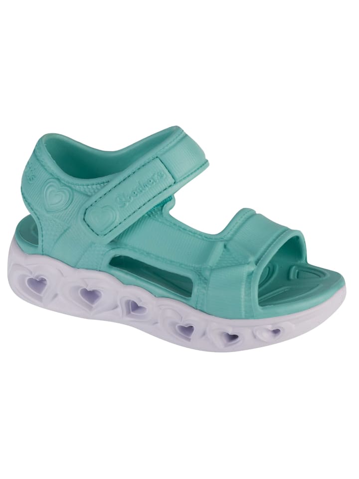 Skechers Heart Lights Sandal - Always Flashy in Minze
