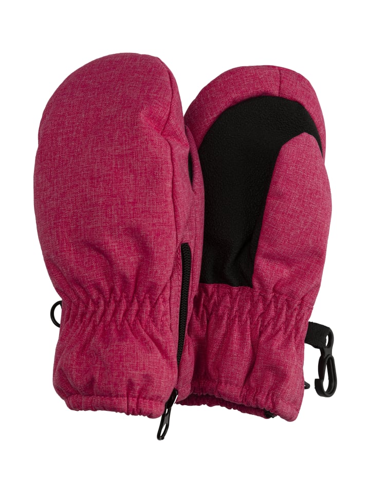 Fäustlinge in magenta melange
