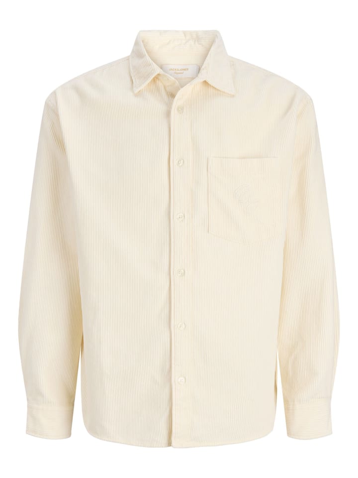 Overshirt in Antique White