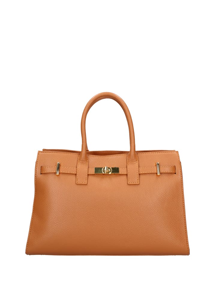 Handtasche in COGNAC