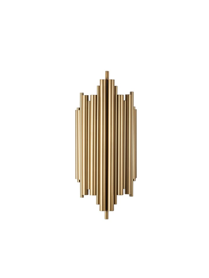 Wandleuchte REIS REIS in Gold - (W)22 x (H)50 x (L)11 cm