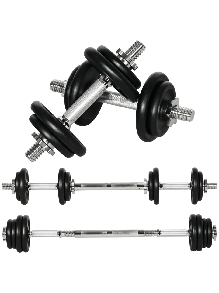 Hantel-Set,95cm x 16cm x 16Hcm,schwarz