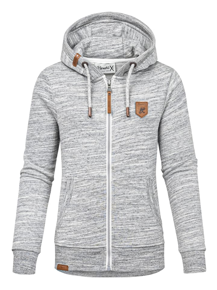 Kapuzenpullover FREYA in Grau
