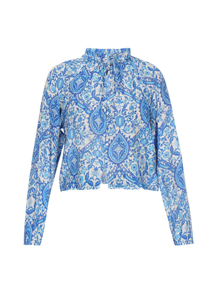 Women Blouse in turquoise