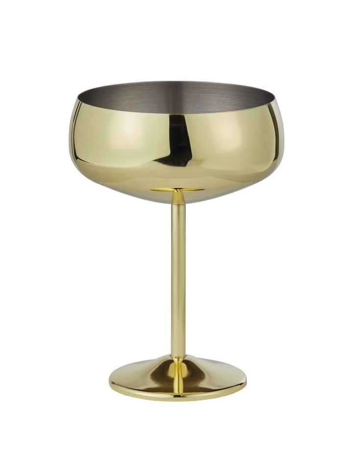 Butlers Champagnerschale MANHATTAN LOUNGE in Gold