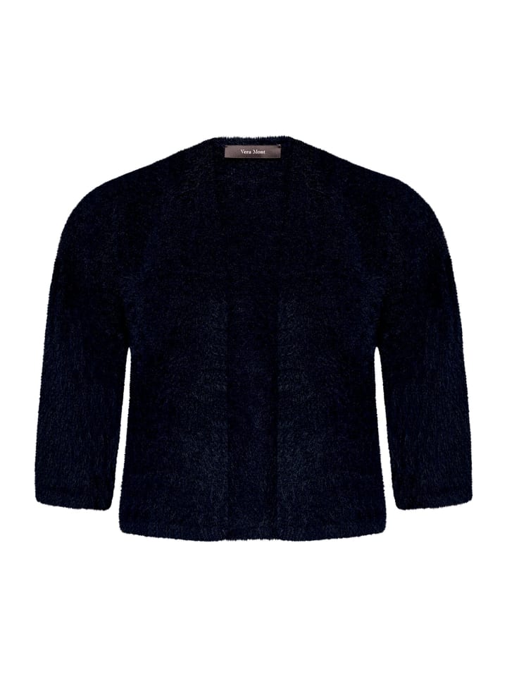 Strick-Cardigan mit 3/4 Arm in Night Sky