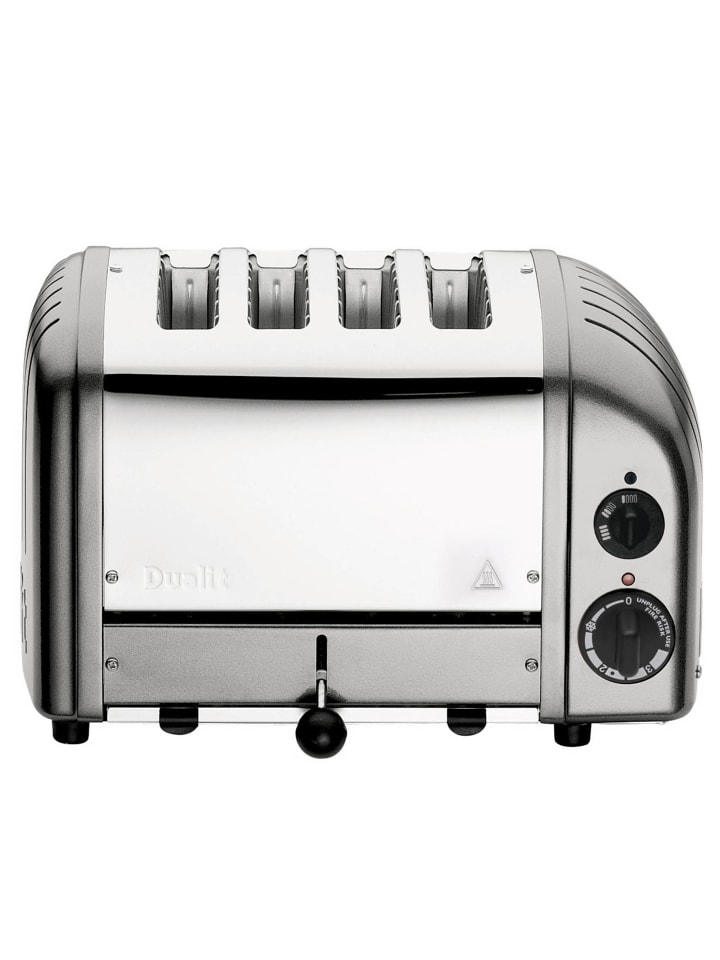 DUALIT | Toaster, NEWGEN, silber metallic, 4 Scheiben