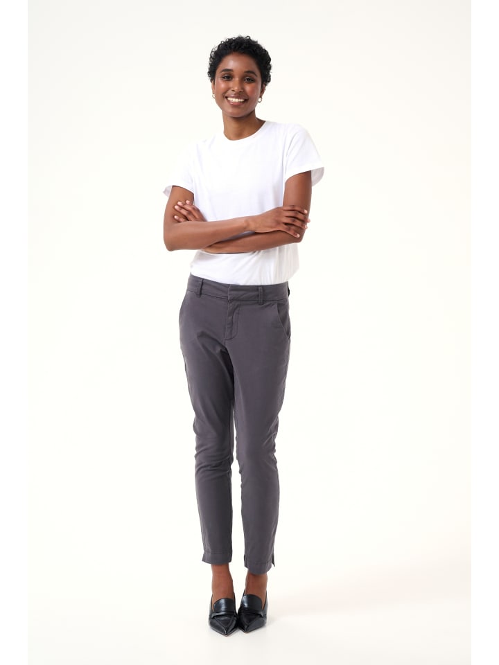 Hose KAmette Regular fit in Black Oyster