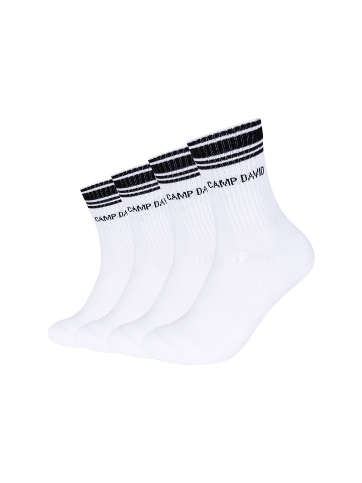 Tennissocken Short 4er Pack white
