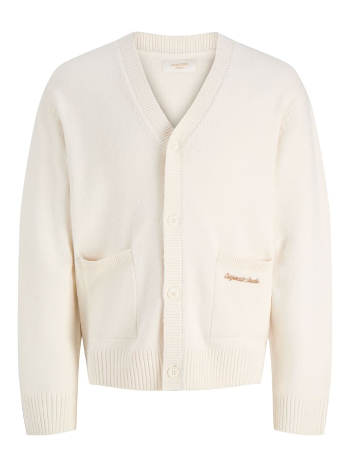 Strickjacke in Sea Salt