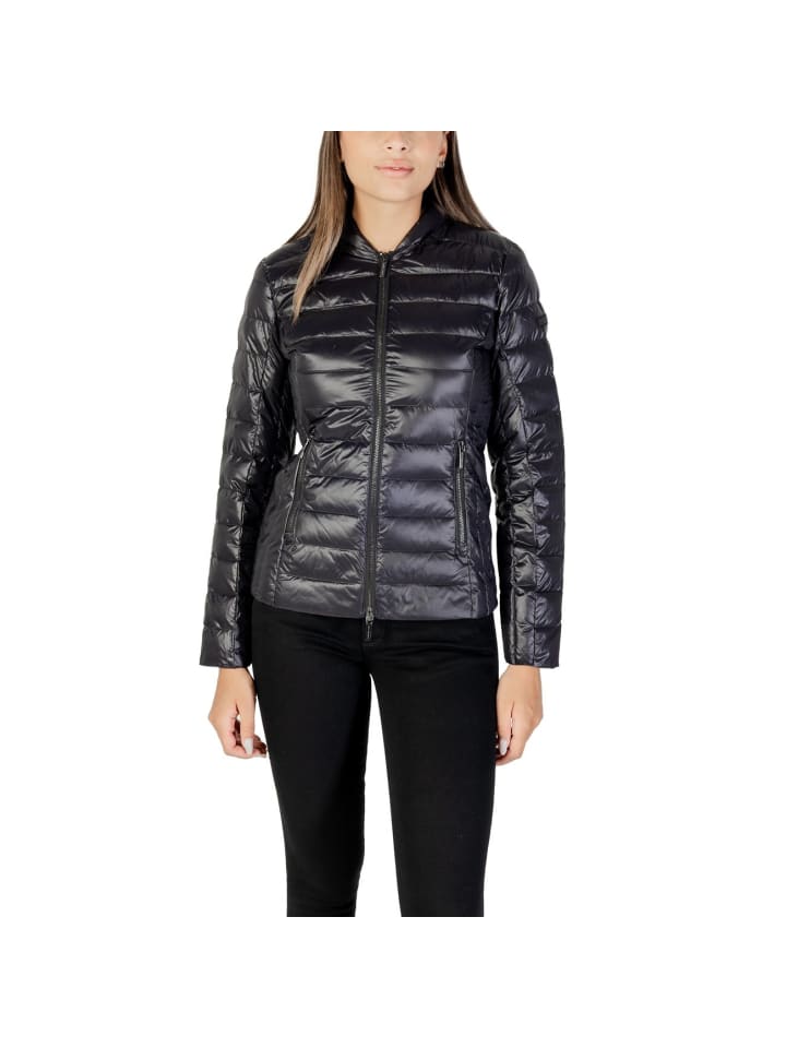 Schwarz Damen Jacke