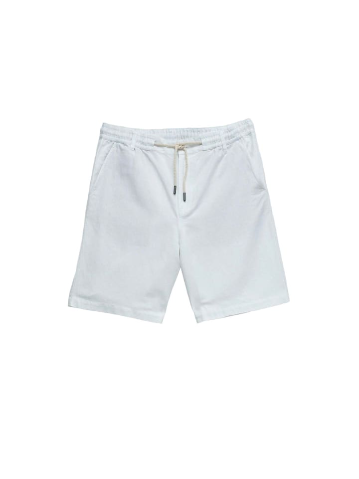Leinenshorts Cotton Linen in White