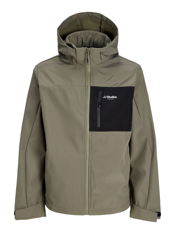 Softshell Jacke in Dusty Olive