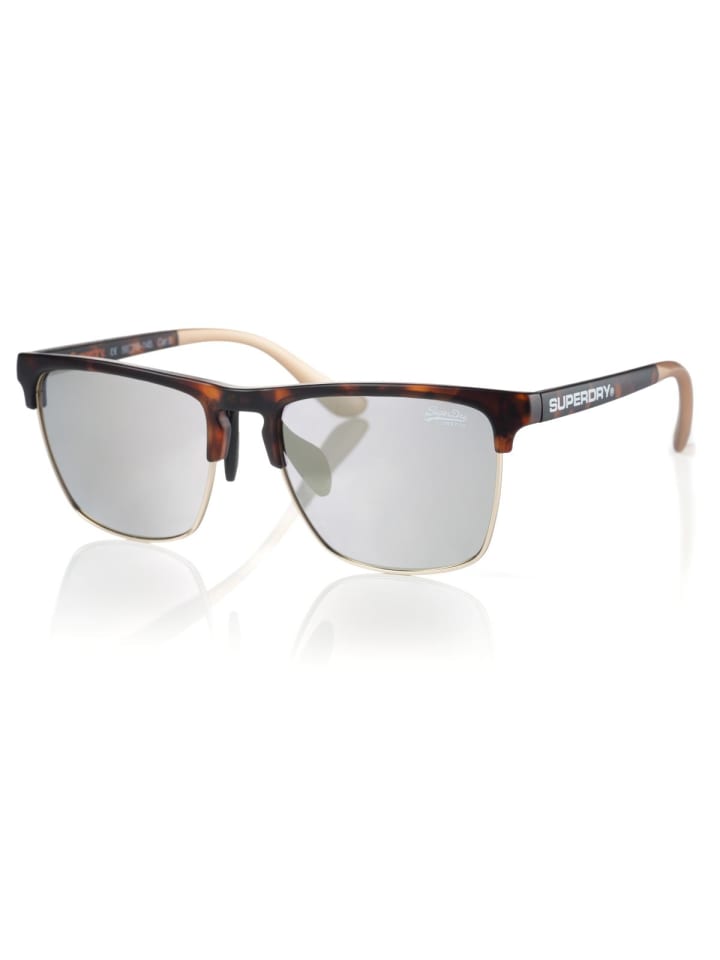 Sonnenbrille in havanna/gold