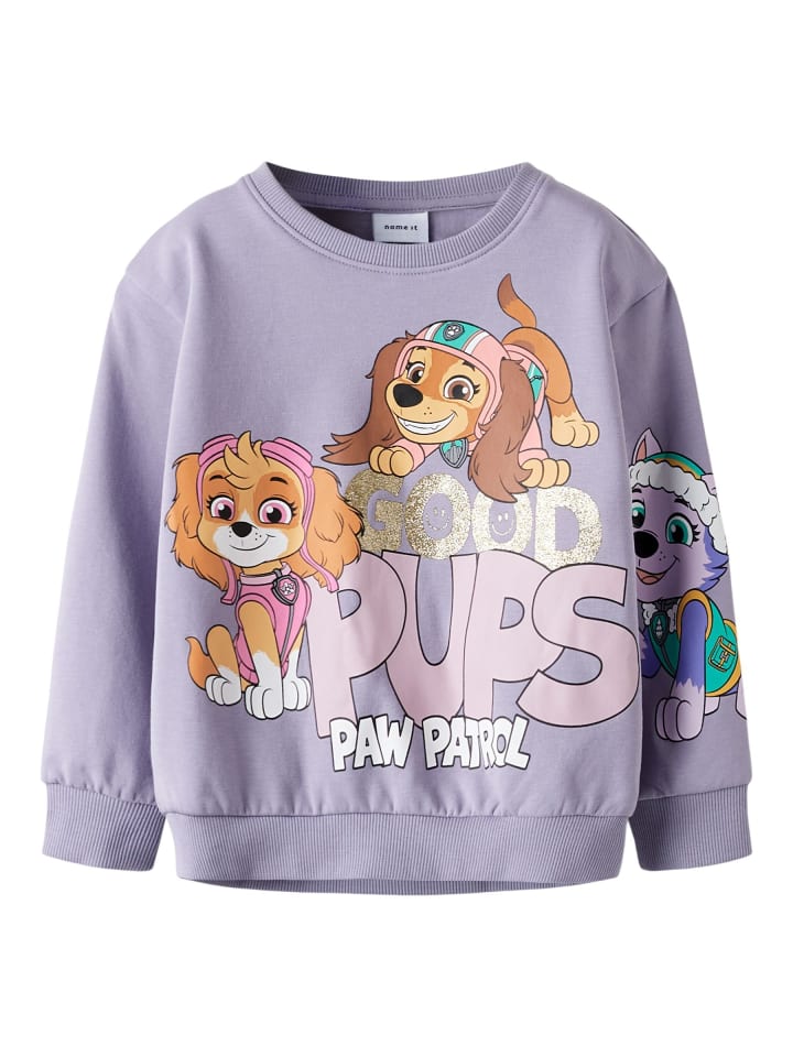 Sweatshirt in Lavender Gray