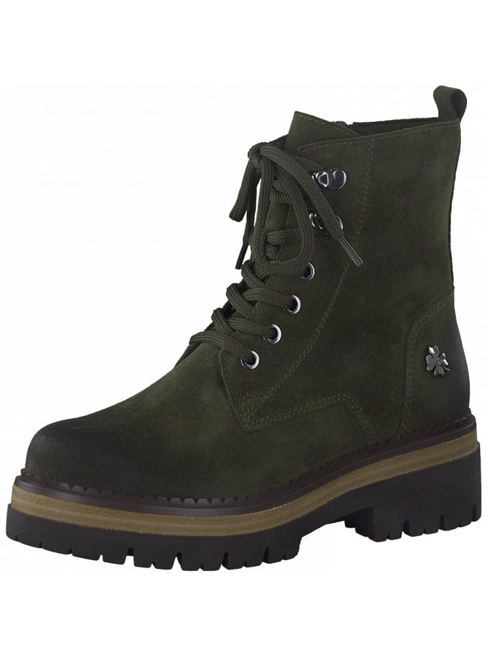 Stiefeletten grün