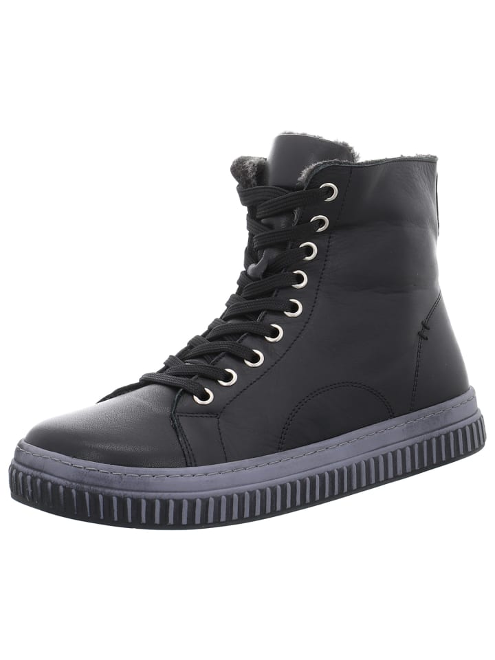 Stiefelette in schwarz
