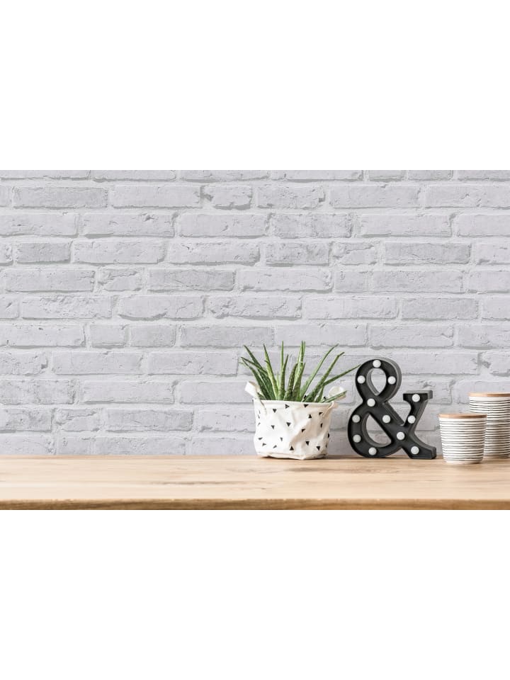 Tapete Modern Loft in Weiß
