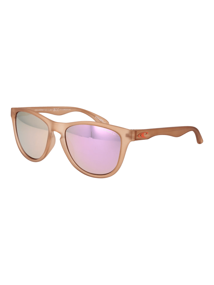 Frauen Sonnenbrille Panto Braun