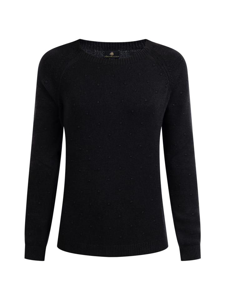 Damen Strick Pullover in SCHWARZ