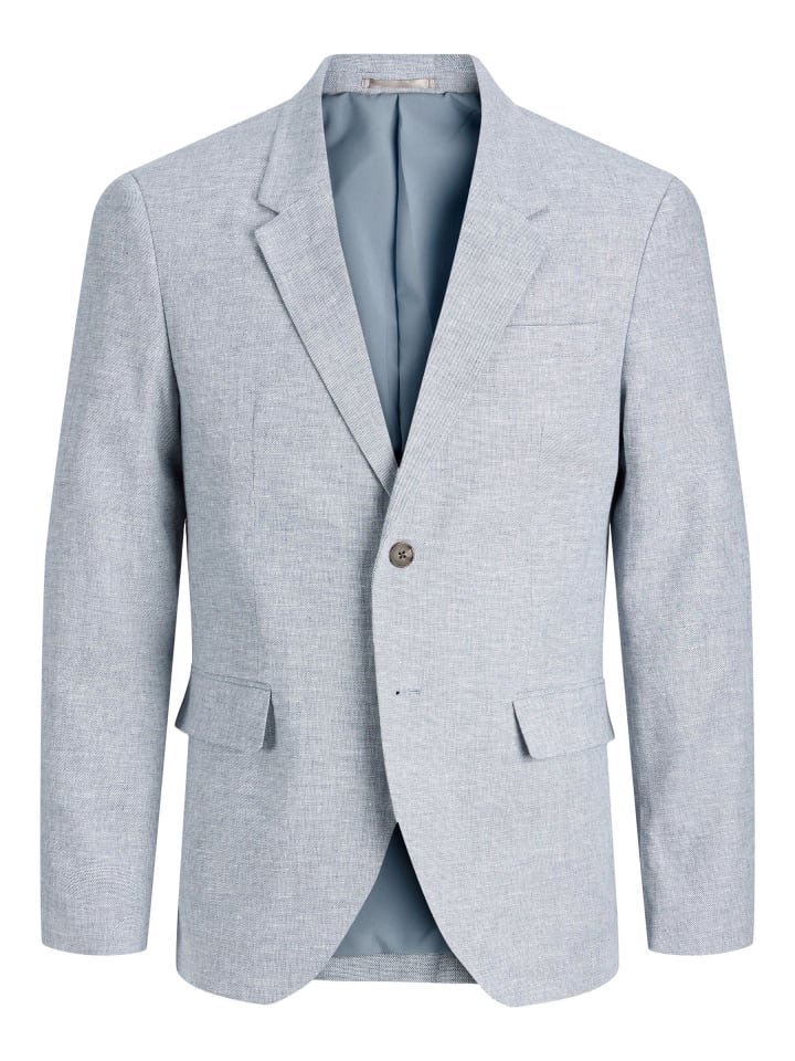 Klassischer Blazer in Faded Denim