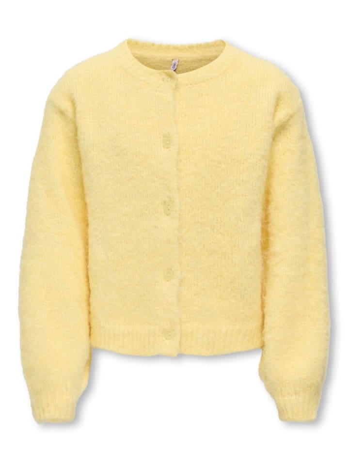 Strickjacke Cardigan Koggalo in mellow yellow
