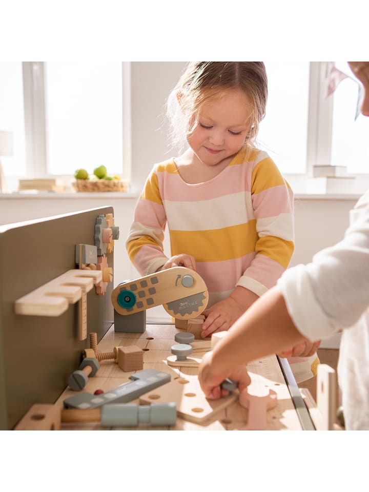 howa Werkbank für Kinder aus Holz mit 47 tlg. Zubehör Kinderwerkbank ab 3  Jahre günstig kaufen | limango