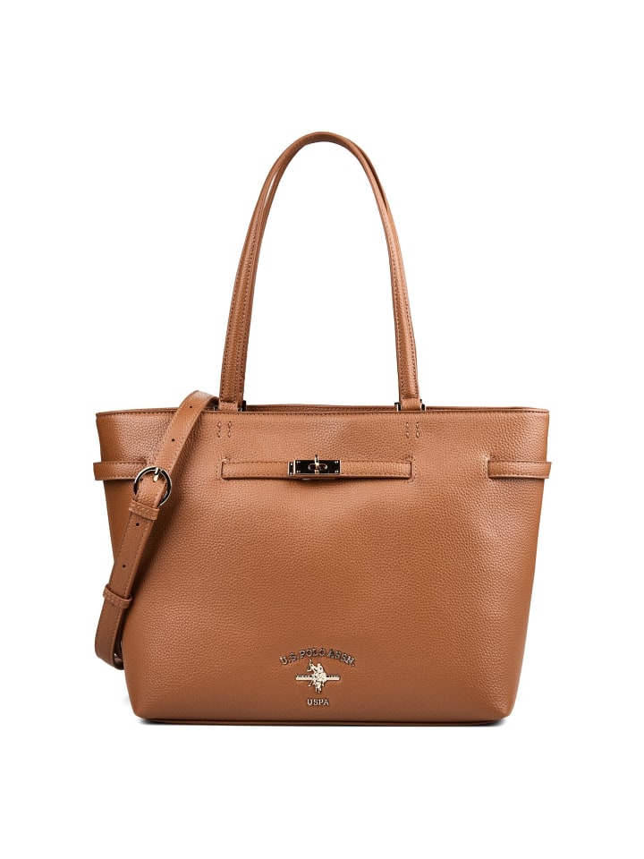 Stanfort Shopper Tasche M 34 cm tan