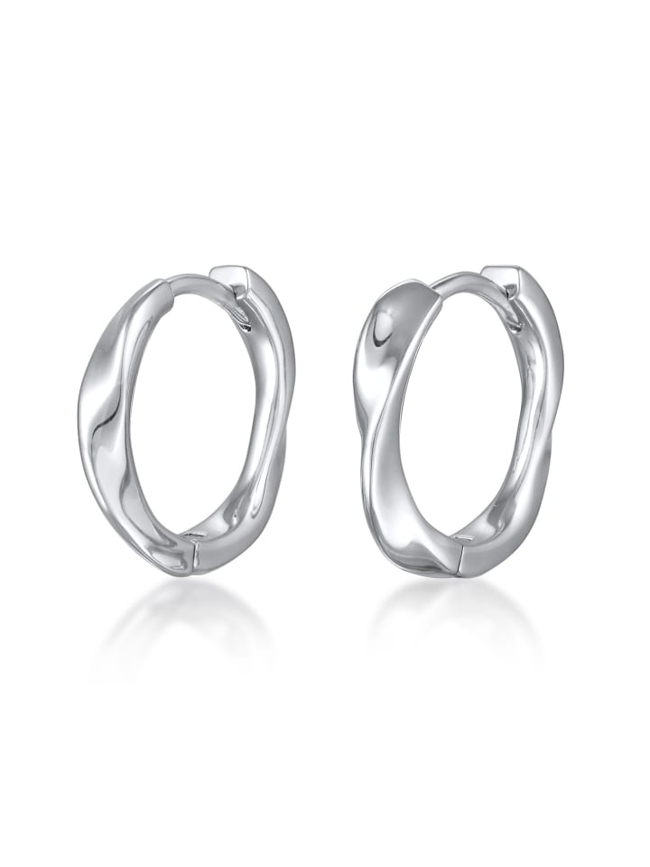 Ohrringe Brass in Silber