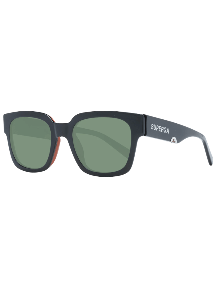 Unisex Sonnenbrille Quadratisch Schwarz