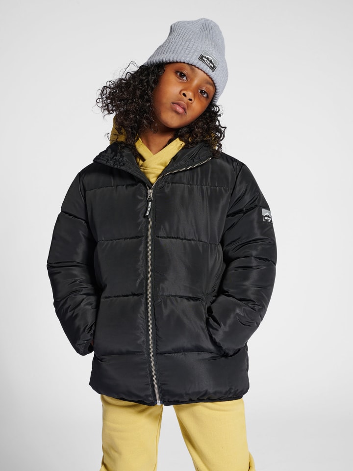Reißverschluss Jacke Reflektierend Logo Ststhor Kinder in BLACK