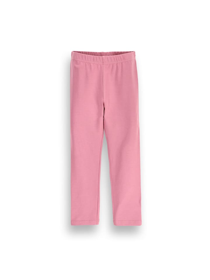 Leggings mit langem bein in rosa