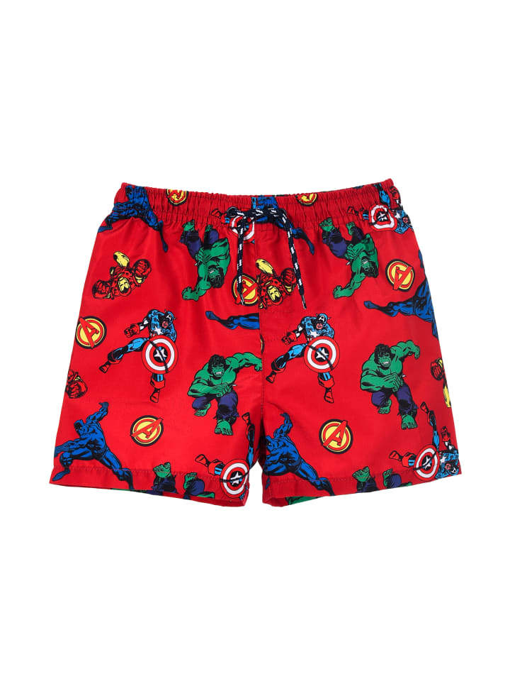 Badehose Shorts in Rot