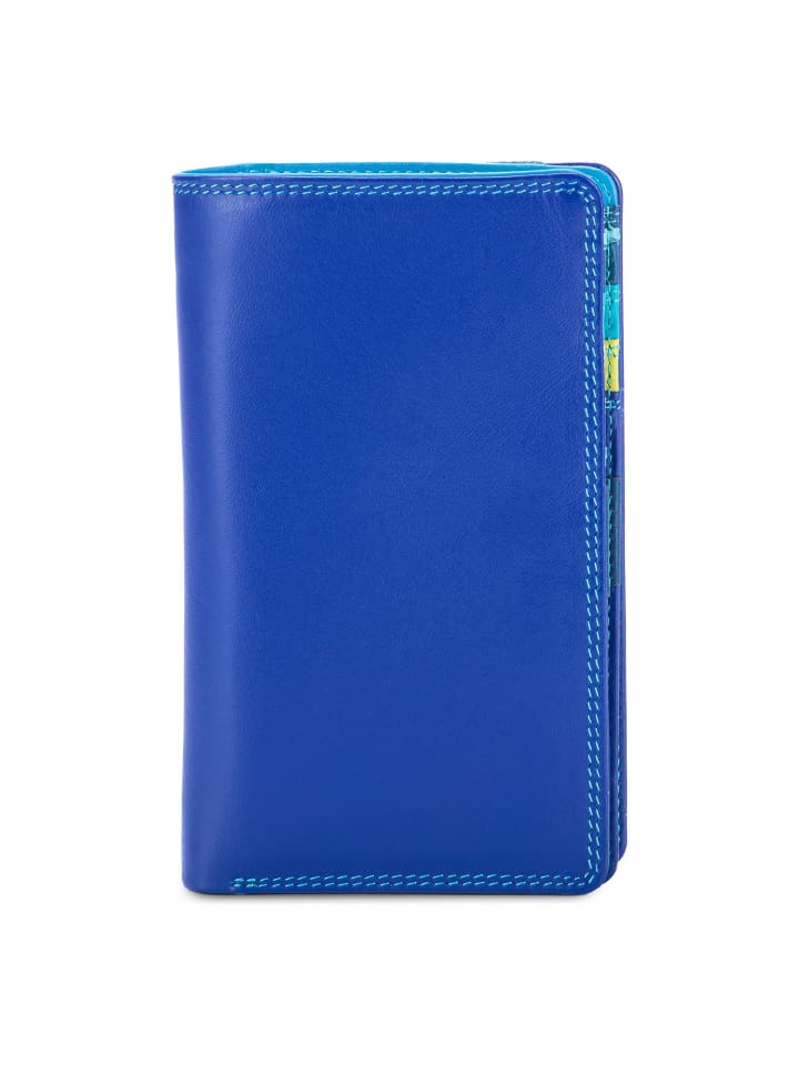 Geldbörse RFID Schutz Leder 8 cm seascape
